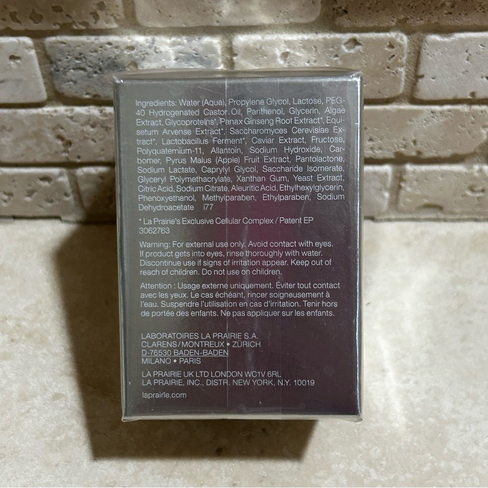 NIB $180~LA PRAIRIE~Essence of Skin Caviar Eye Complex Firming Eye Gel~15ml/.5oz - Picture 4 of 8